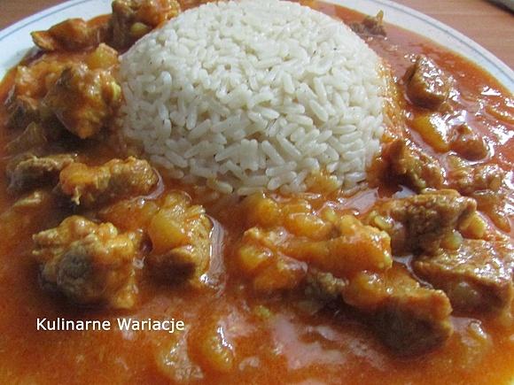 Curry z wieprzowiny
