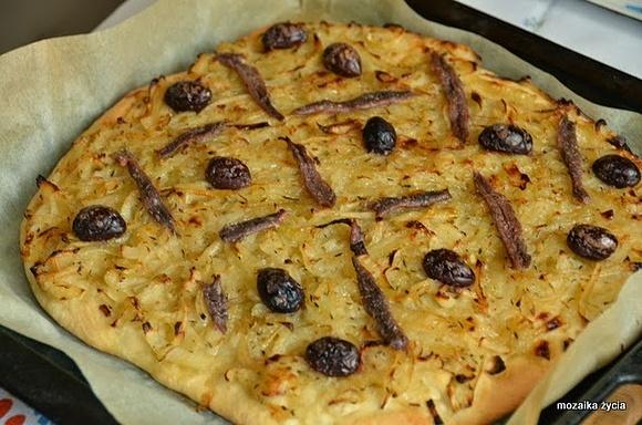 Warto dawać drugą szansę – pissaladiere z anchois