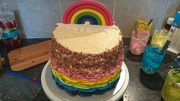 Tort Tęczowy