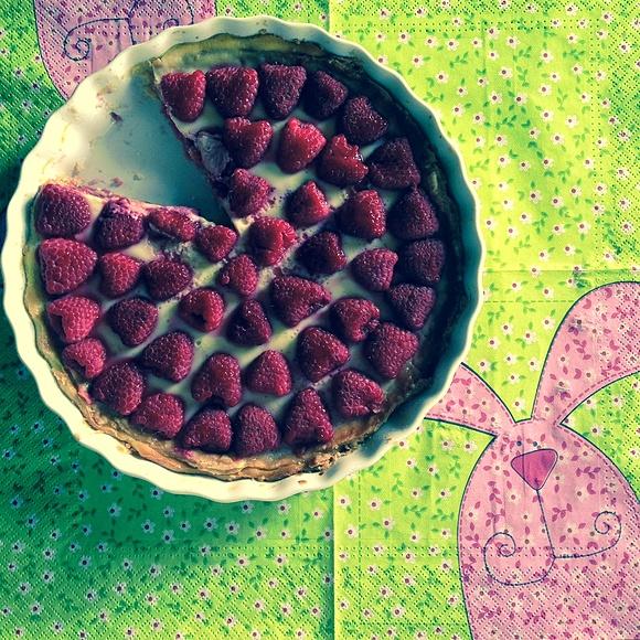 Tarta malinowa