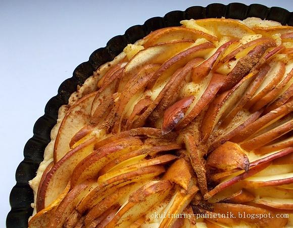 Tarta jabłkowa z budyniem