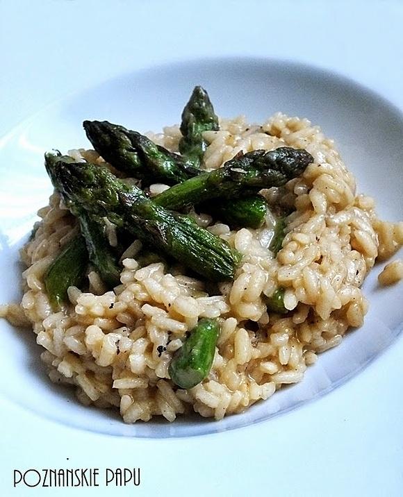 Risotto z zielonymi szparagami