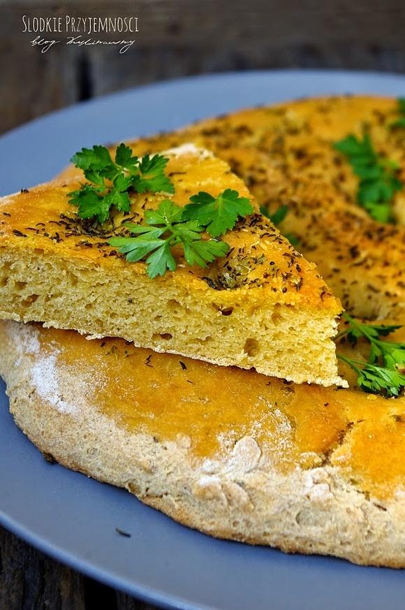 Focaccia - chlebek na grilla