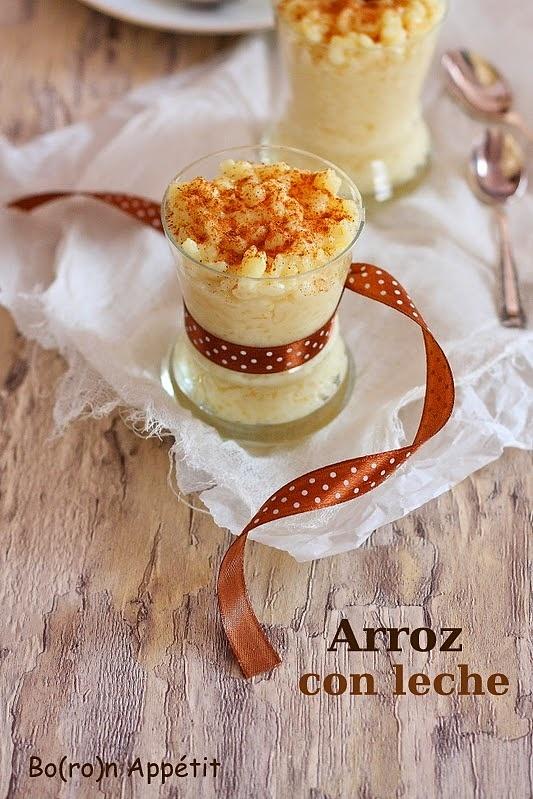 Arroz con leche - hiszpański deser ryż na mleku