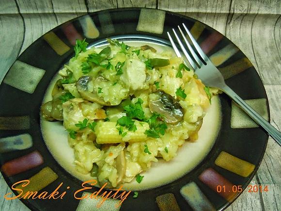 Risotto z kurczakiem