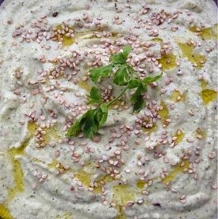 Hummus z cukinii raw vegan