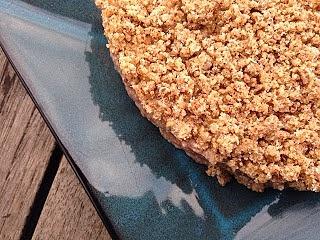 Tarta rabarbarowa wegańska bez glutenu
