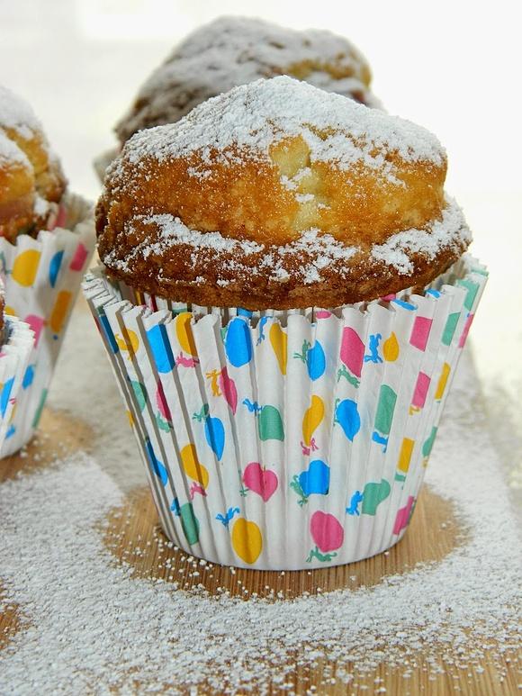 Muffinki z rabarbarem