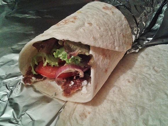 Tortilla domowa z mięsem mielonym