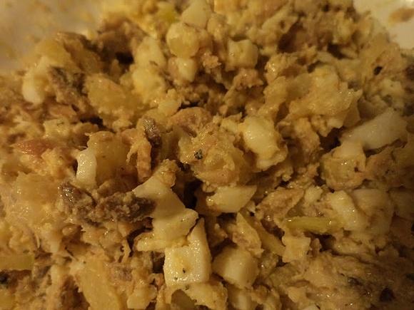 Pasta z filetów śledziowych