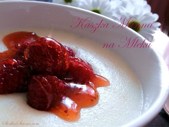 Kaszka manna na mleku