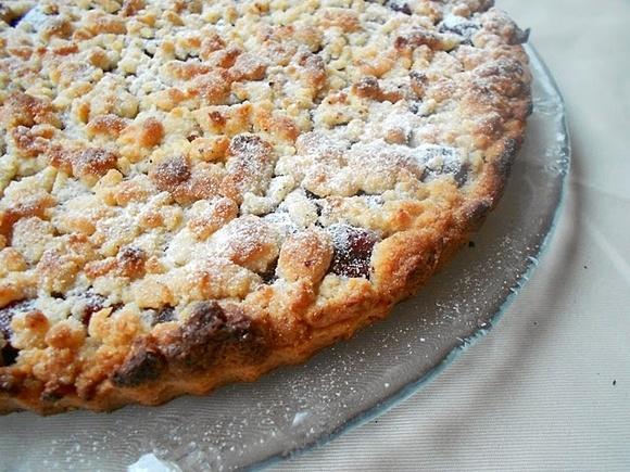 Tarta migdałowo-wiśniowa