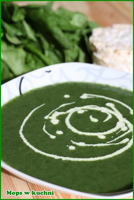 Zupa szpinakowa