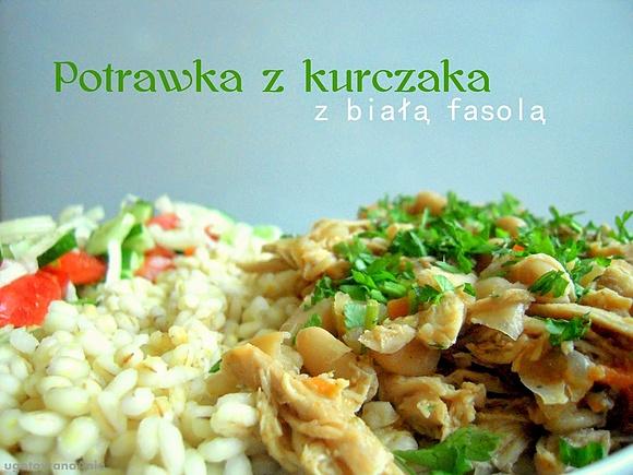 Potrawka z kurczaka z białą fasolą