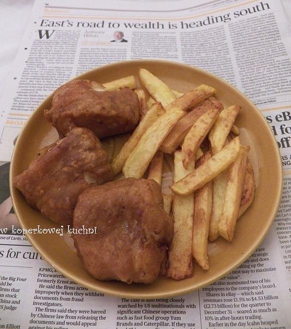 Fish and chips czyli ryba z frytkami
