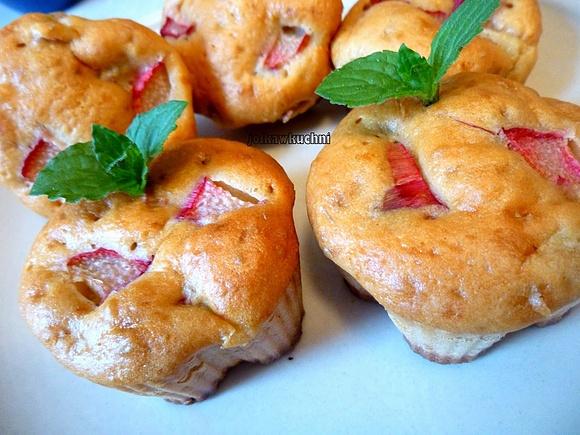 Muffiny rabarbarowe
