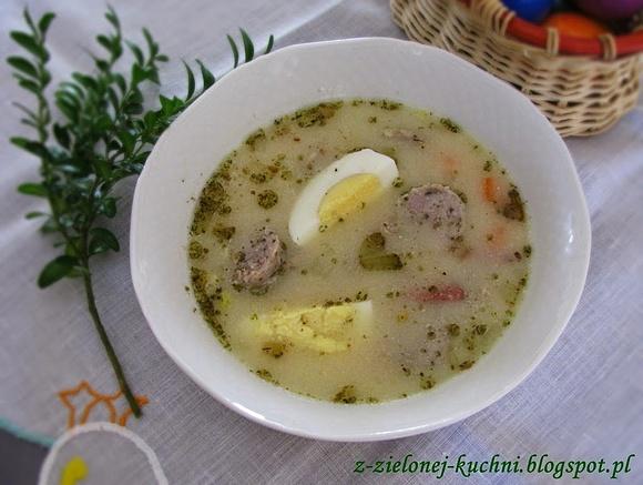 Żurek chrzanowy