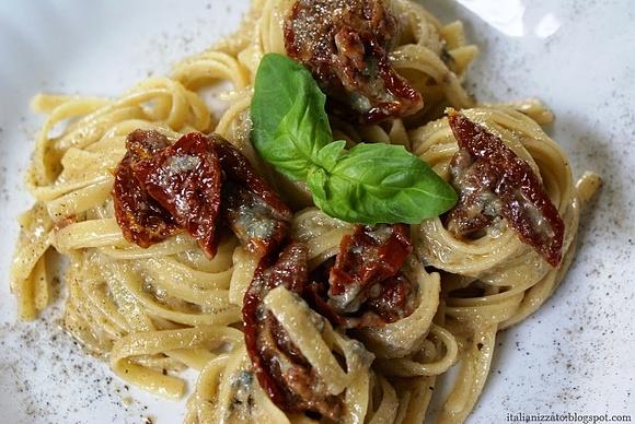 Linguine z gorgonzolą