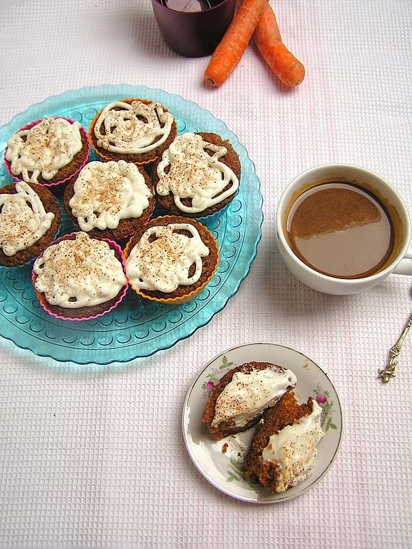 Marchwinki – muffinki marchewkowe bez pszenicy