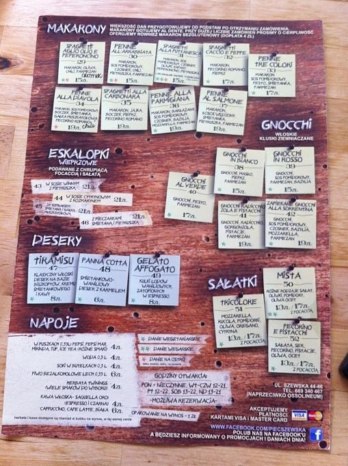 Piec na Szewskiej prawdziwa pizza w Polsce