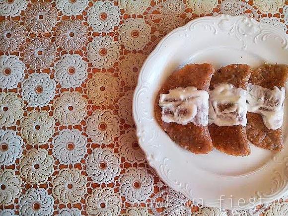 Razowe pierogi ze szpinakiem