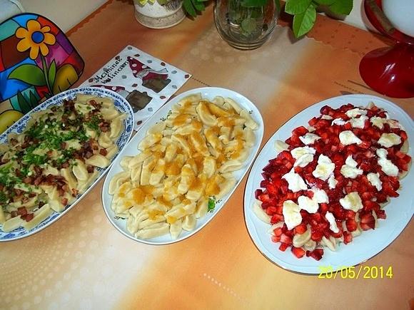 Kluseczki serowo-ziemniaczane przepis z mąki i twarogu