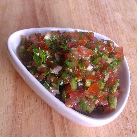 Salsa cruda