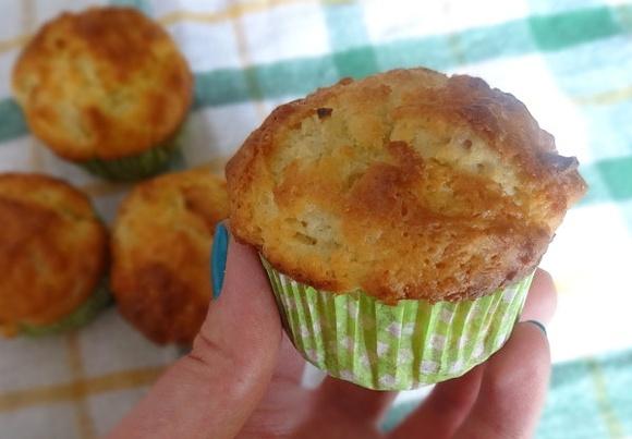 Muffiny z rabarbarem
