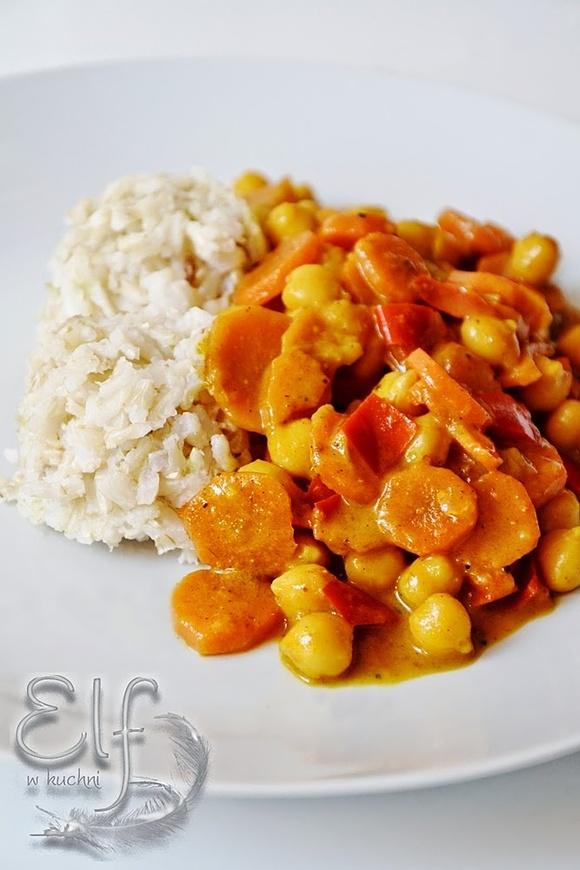 Curry z cieciorką