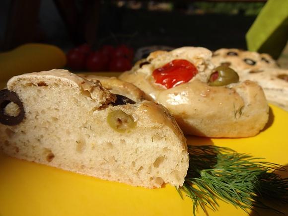Bułeczki z ziołami prowansalskimi bez glutenu mleka i jajek