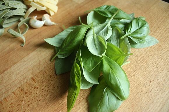 Tagliatelle z pesto bazyliowym