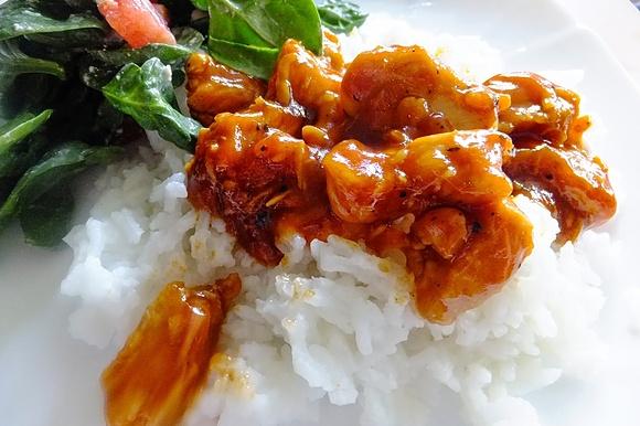 Kurczak w sosie miodowo-chili