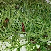 Makaron z pesto z roszponki