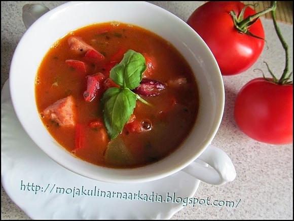 Zupa teściowej - szybkie i pożywne danie z mięsa