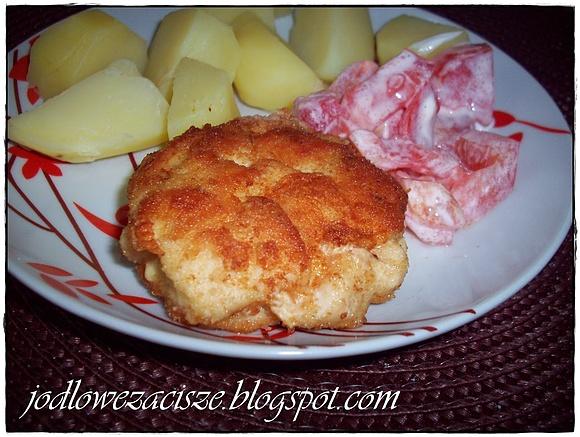 Siekany kotlet drobiowy