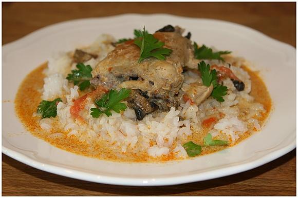 Tajski kurczak curry