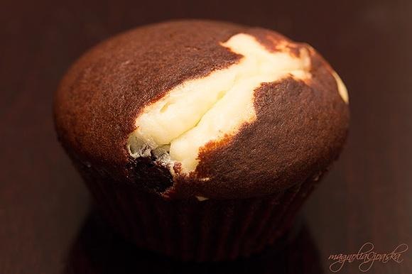 Muffinki czekoladowe z mascarpone