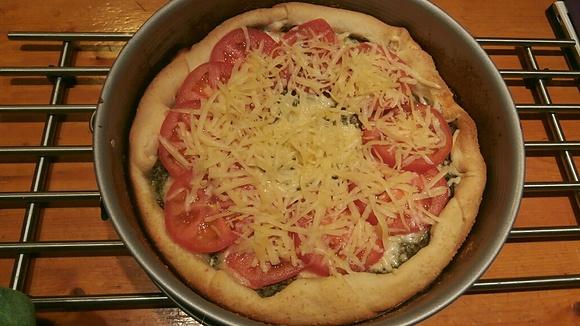 Szpinakowo-serowe quiche