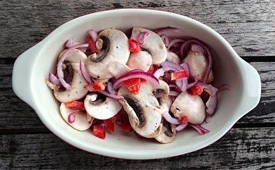 Magic Mushroom raw vegan