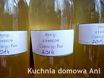 Syrop z kwiatów dzikiego bzu
