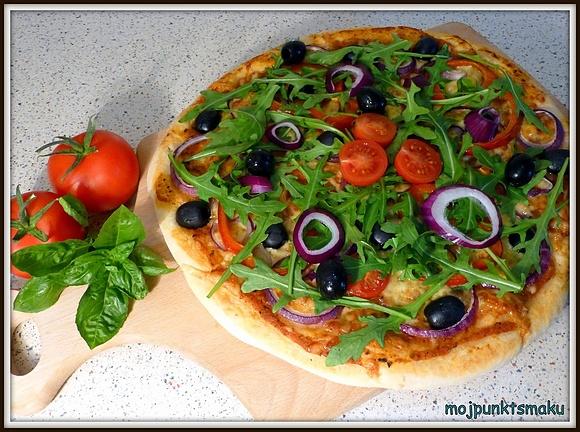 Pizza z rukolą