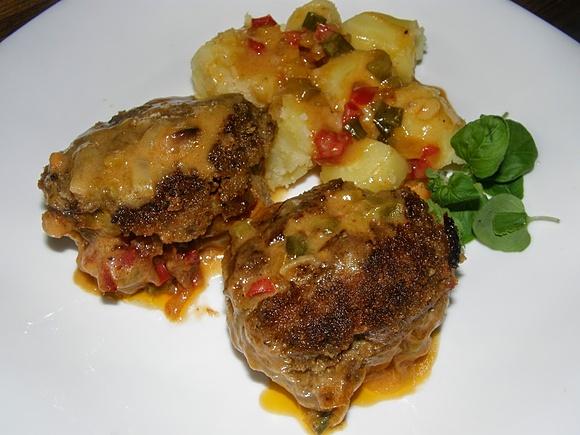 Kotlet mielony z niespodzianką