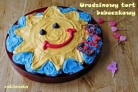 Urodzinowy tort babeczkowy