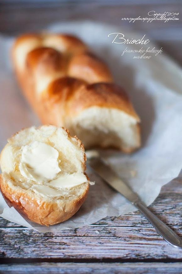 Francuskie bułki maślane Brioche