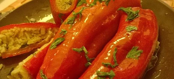 Papryki faszerowane w stylu tureckim