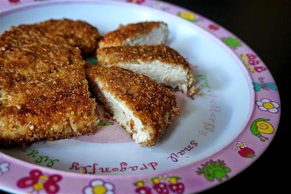 Filet kurczaka panierowany otrębami
