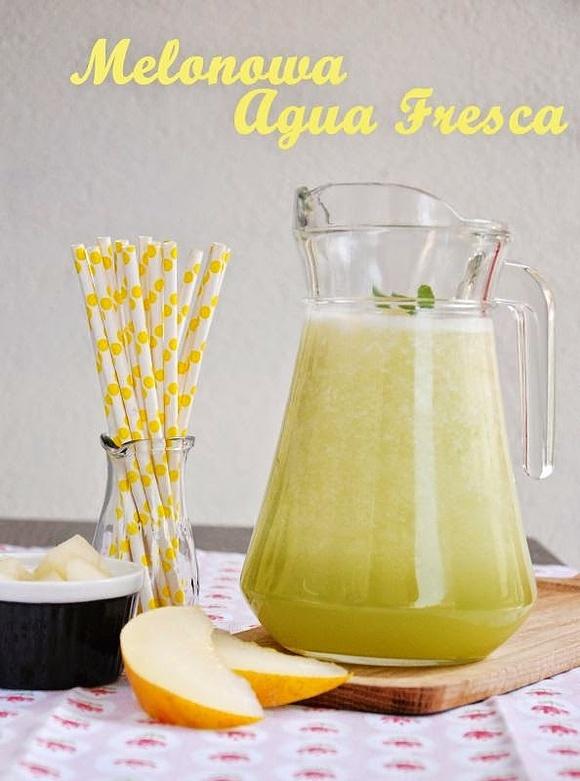 Melonowa agua fresca