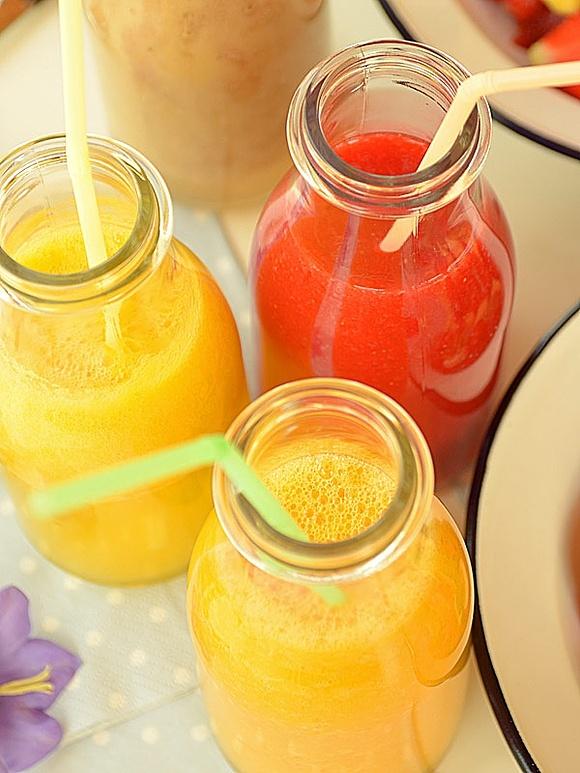 Smoothie z wodą kokosową na upał