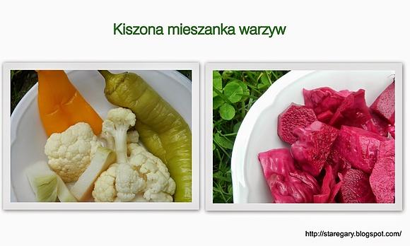 Kiszona mieszanka warzyw na przegryzkę