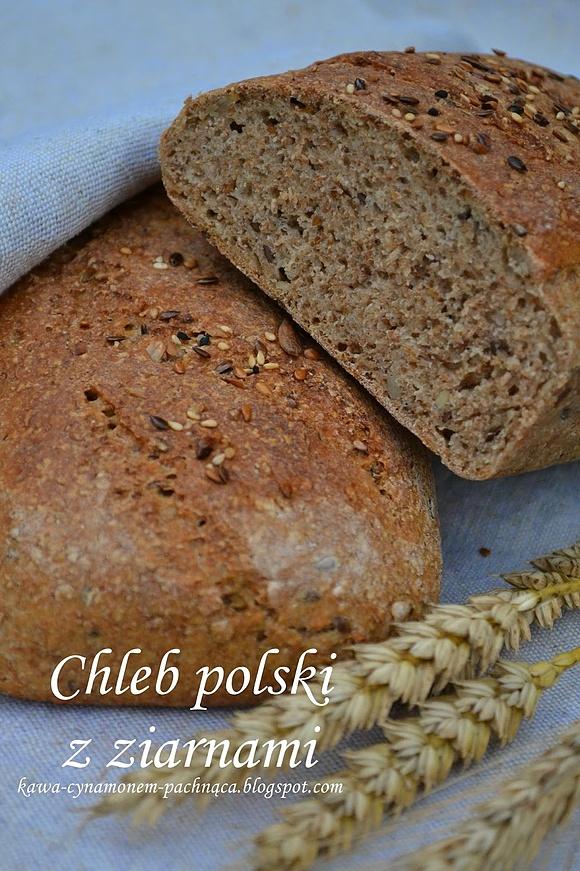 Chleb polski z ziarnami